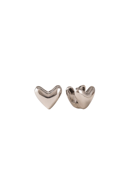 Puff Heart Earrings
