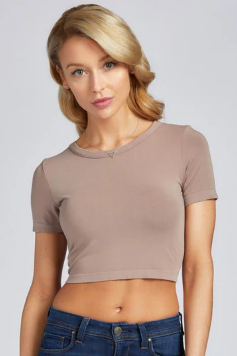 Crop Bamboo T-Shirt