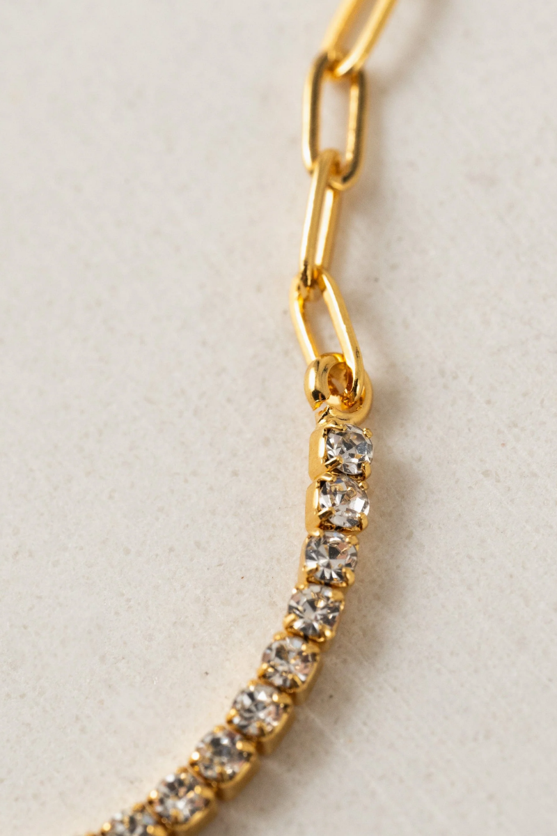 Tennis Paperclip Bracelet