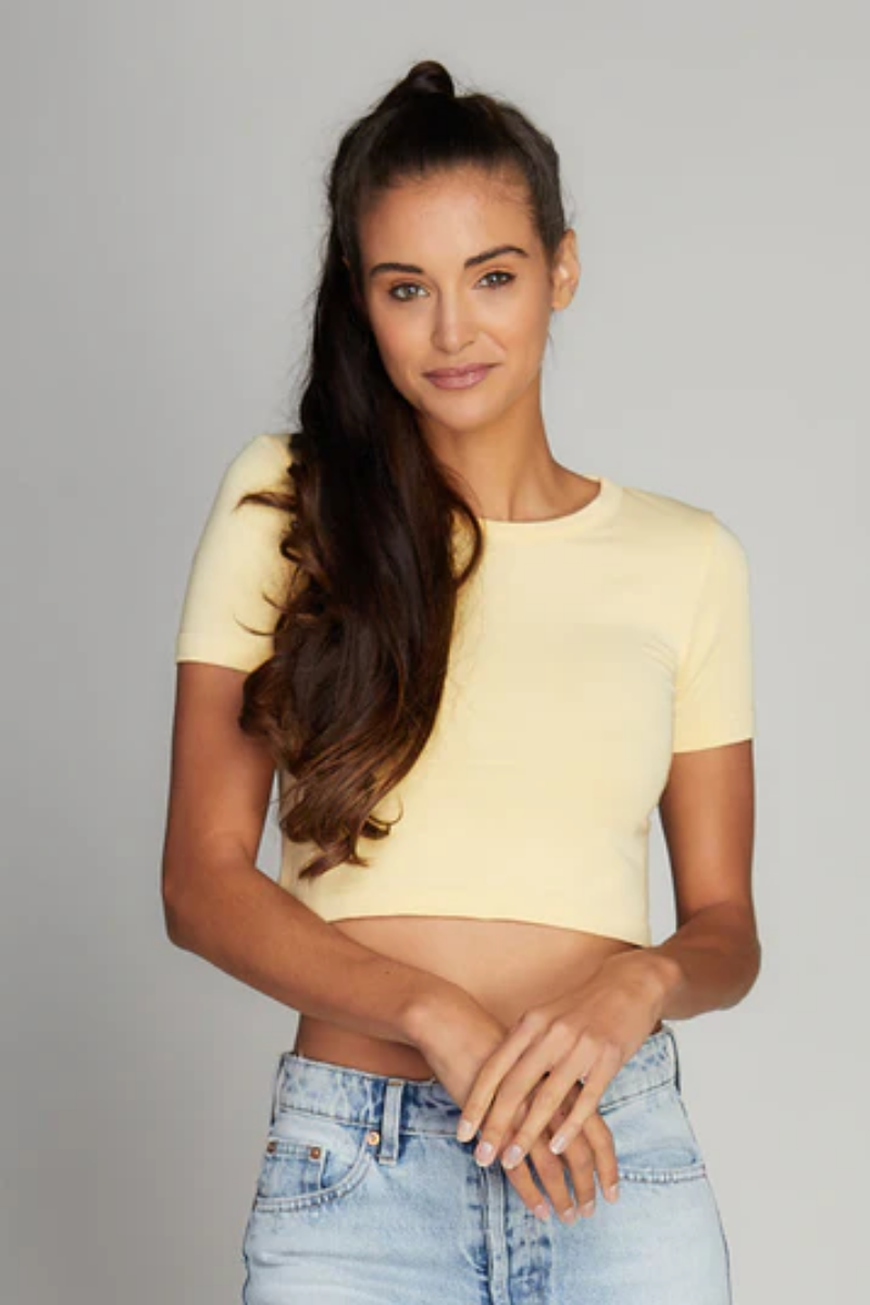 Crop Bamboo T-Shirt