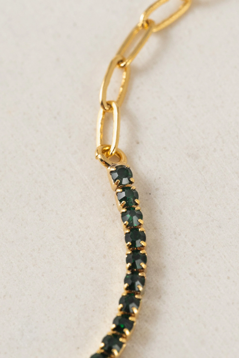 Tennis Paperclip Bracelet