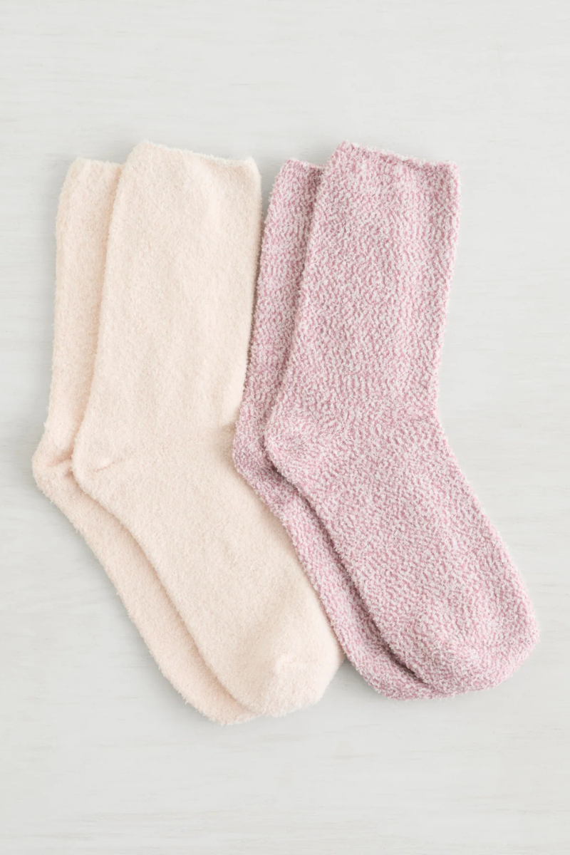 Cozy Crew Sock | 2 Pack