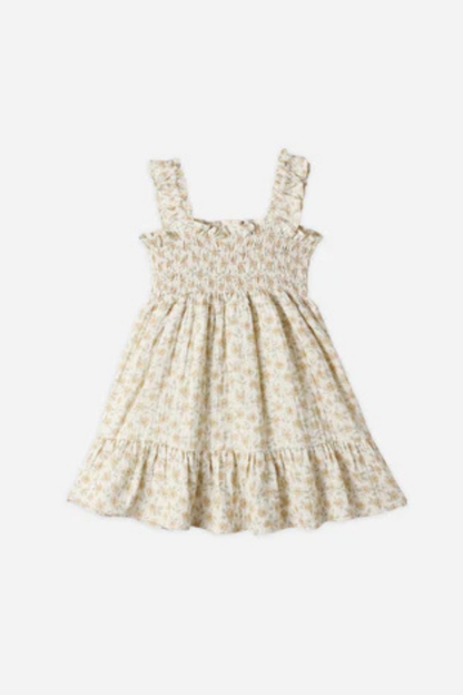 Sutton Dress | Yellow Floral