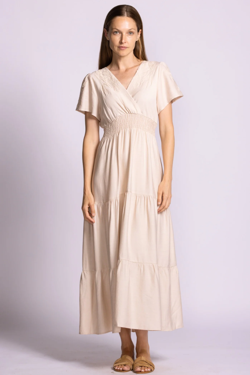Irvine Dress | Beige
