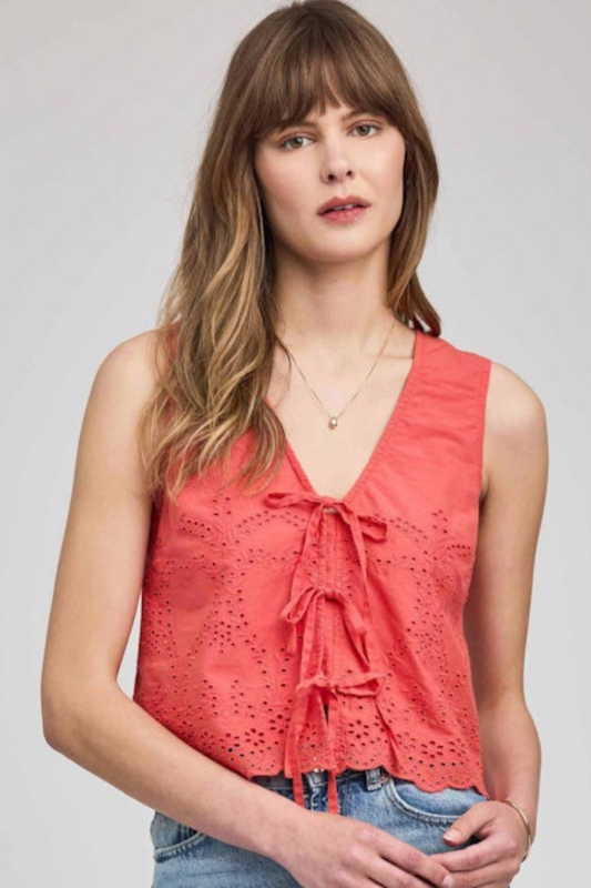 Rhea Eyelet Blouse