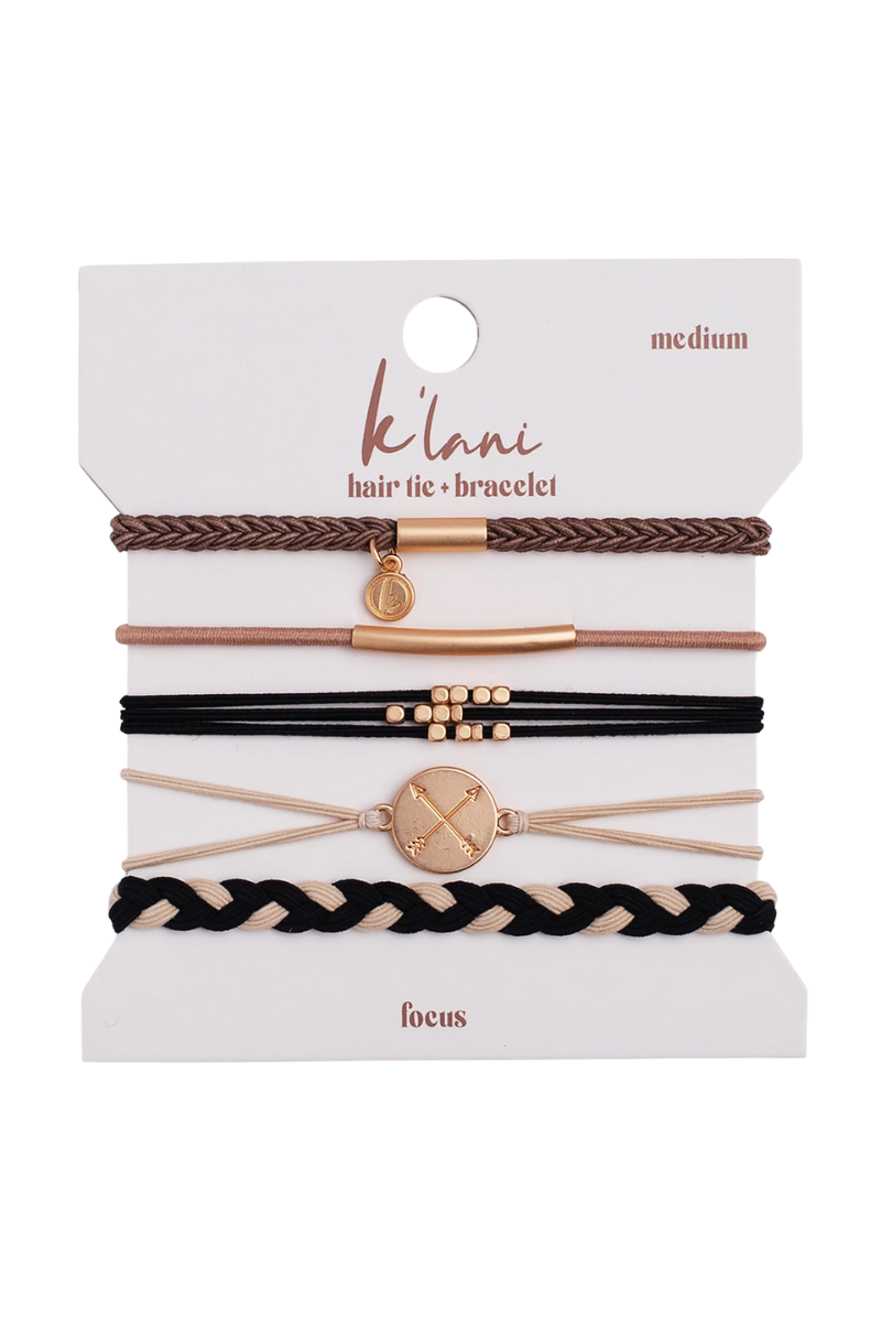 Hair Tie Bracelet Set | Medium