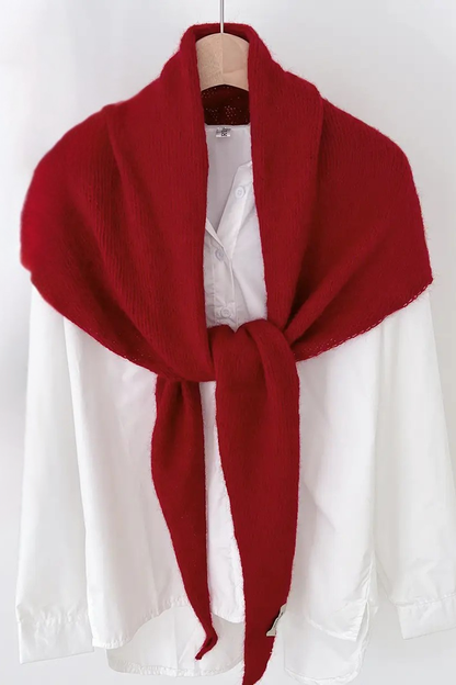 Triangle Knit Scarf