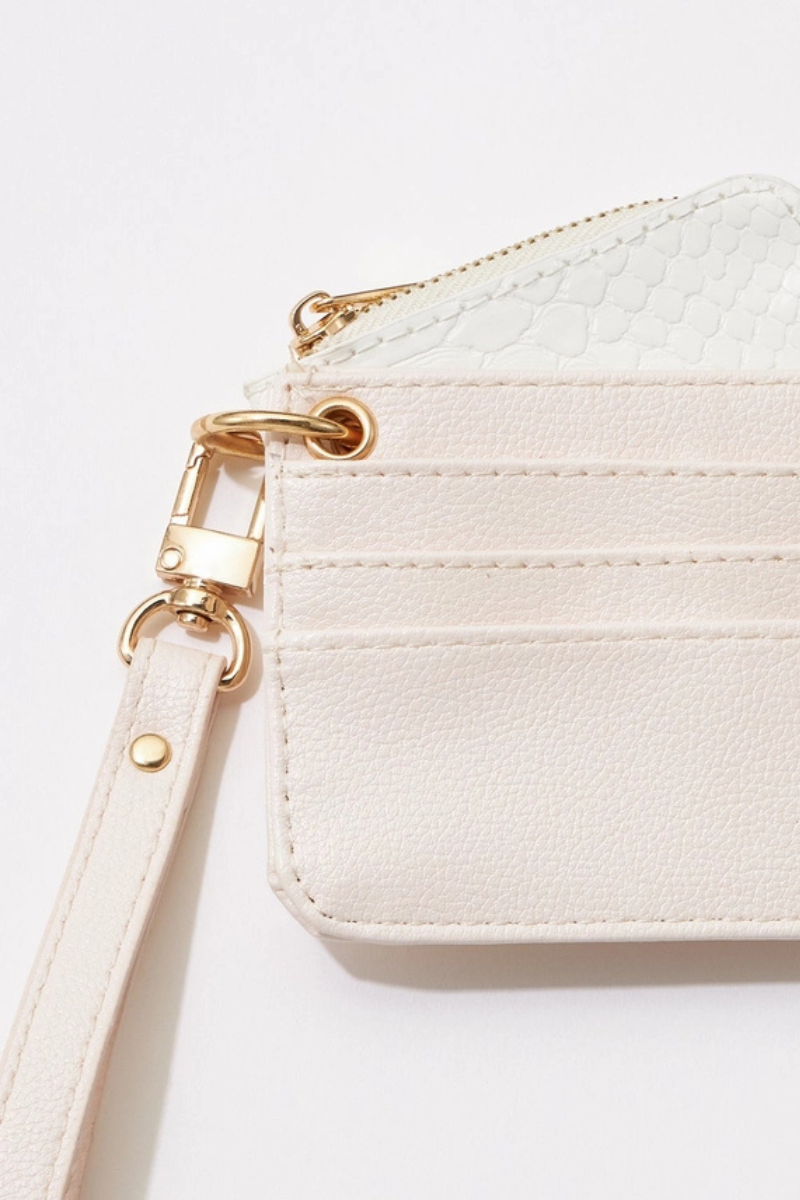 Snake Skin Wristlet