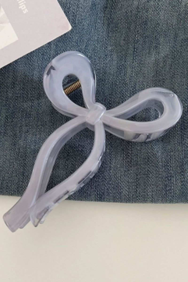 Jelly Bow Hair Clip