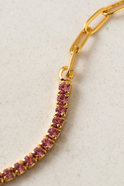 Tennis Paperclip Bracelet