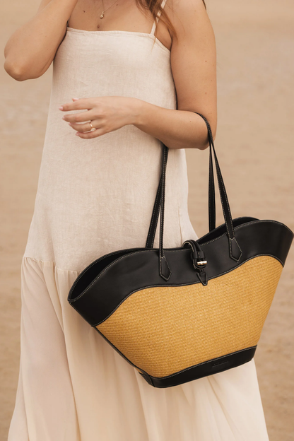 Malta Raffia Tote