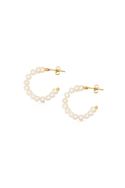Isola Pearl Hoops