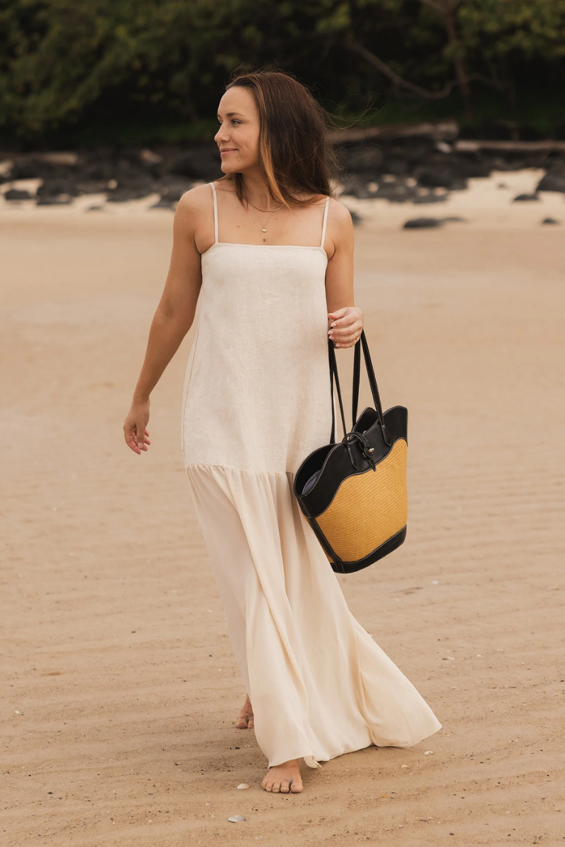 Malta Raffia Tote