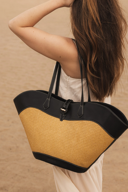 Malta Raffia Tote