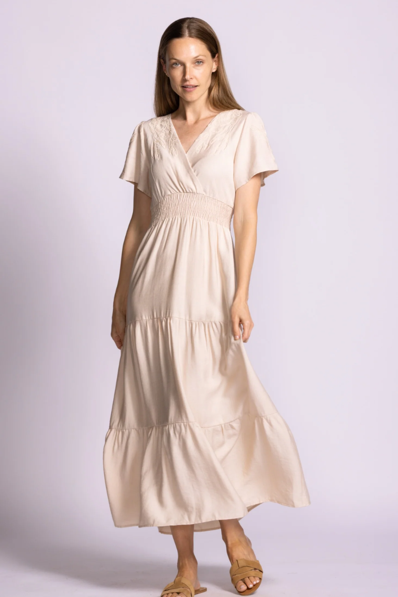 Irvine Dress | Beige