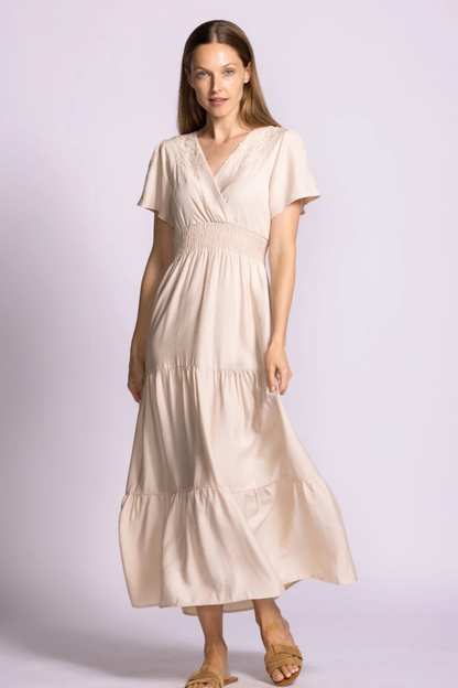 Irvine Dress | Beige