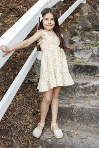 Sutton Dress | Yellow Floral