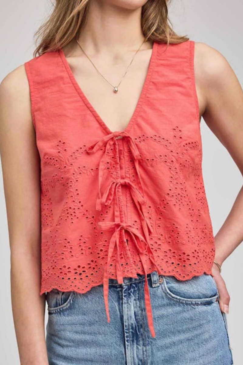 Rhea Eyelet Blouse