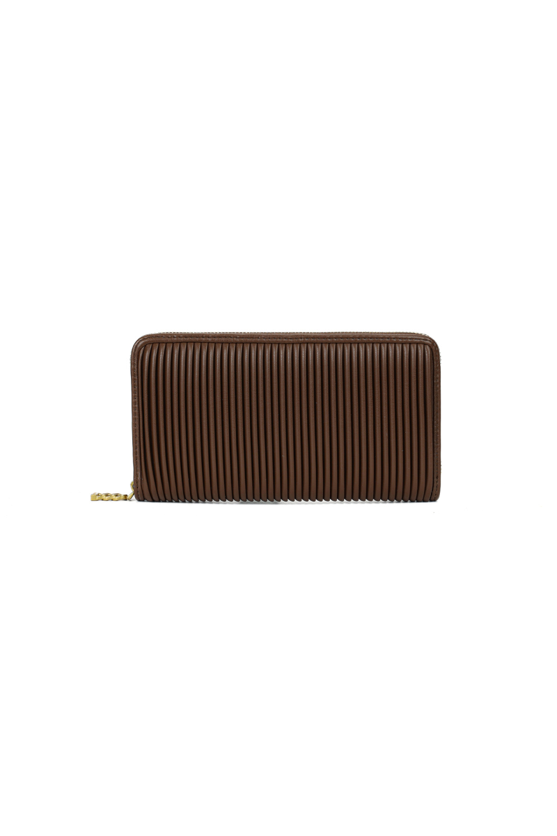 Sandy Pleated Wallet