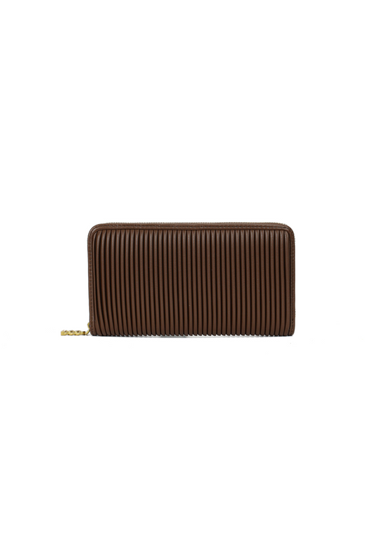Sandy Pleated Wallet