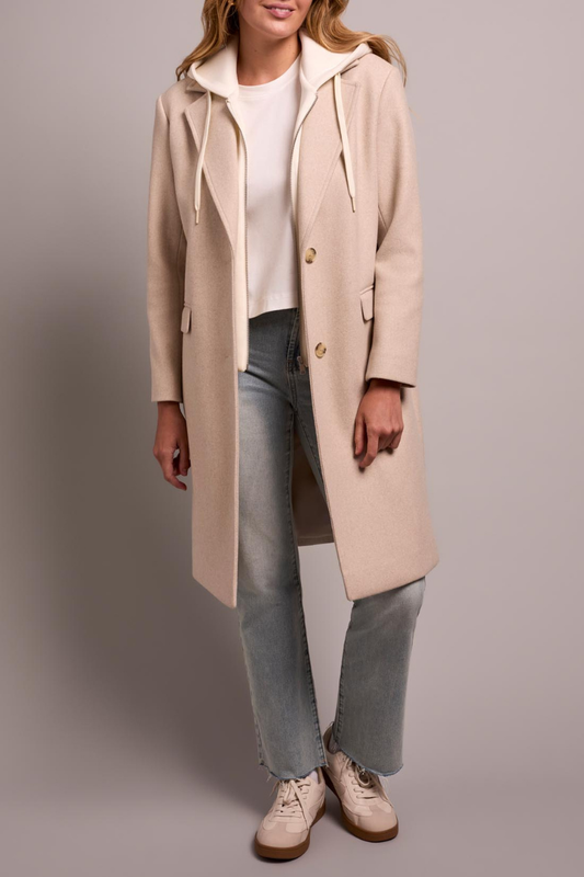 Removable Hooded Coat
