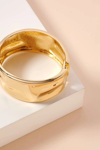 Wide Gold Cuff