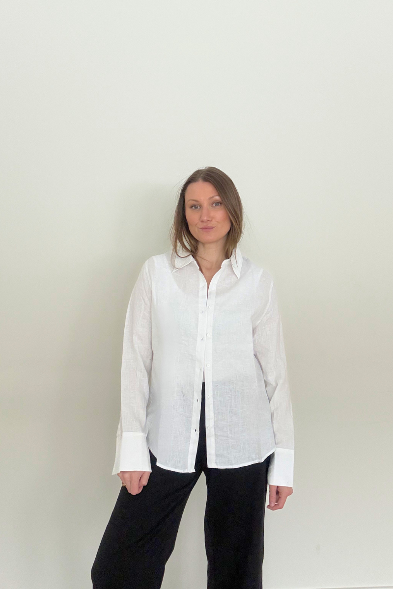Brenda Linen Blouse