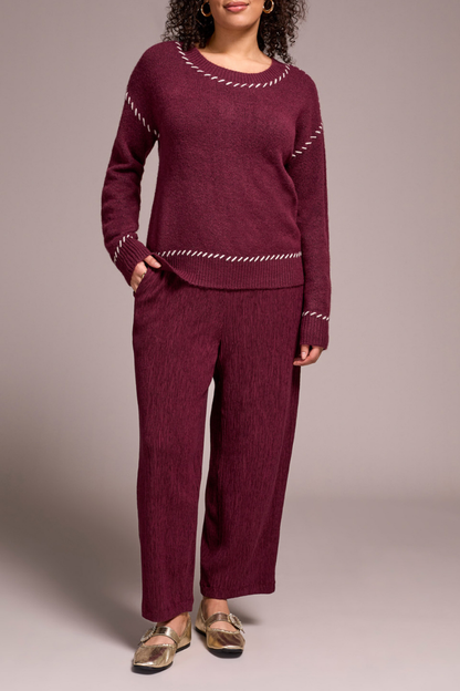 Stitched Detail Sweater