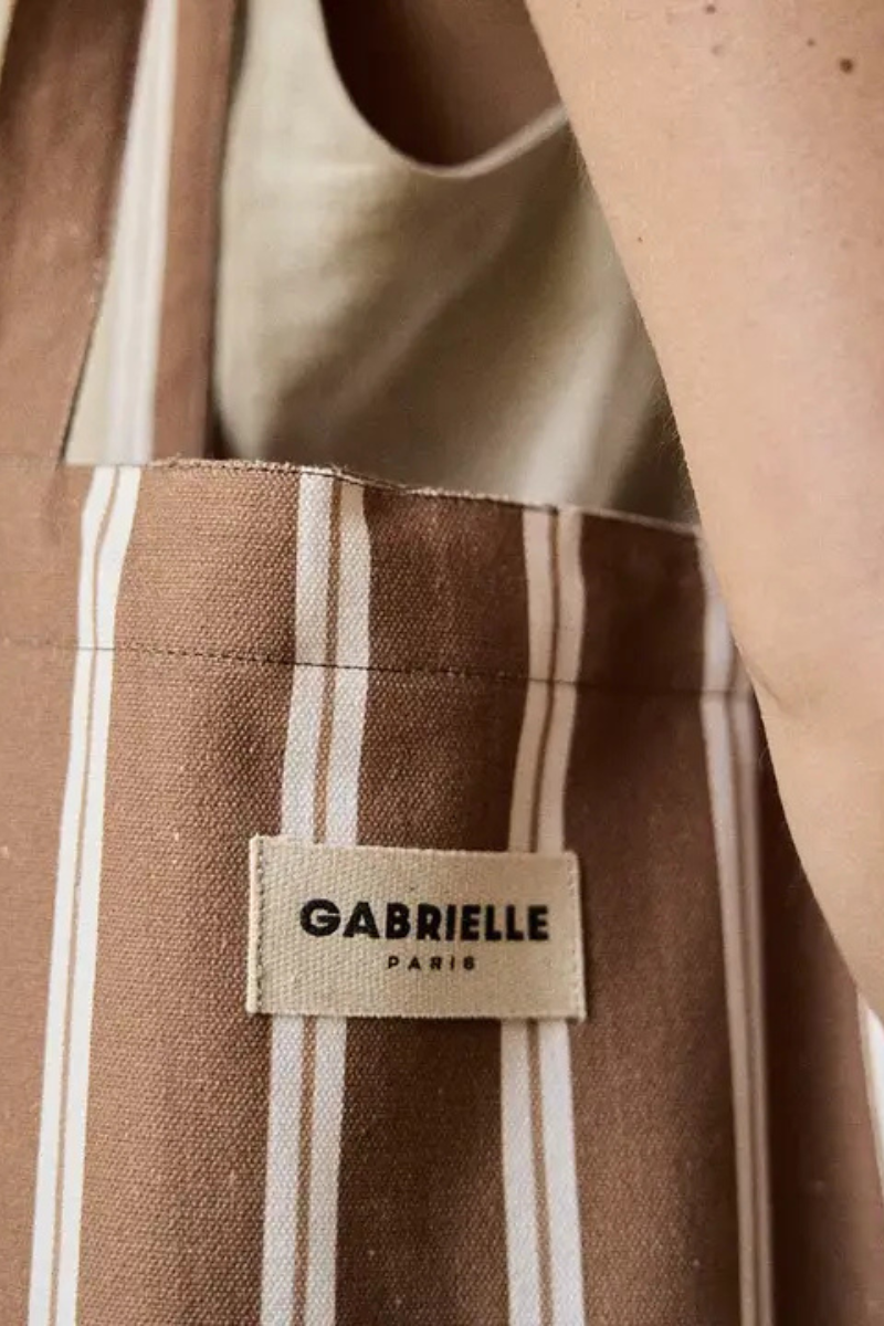 Weekender Bag | Hazelnut Stripe