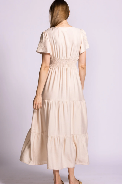 Irvine Dress | Beige