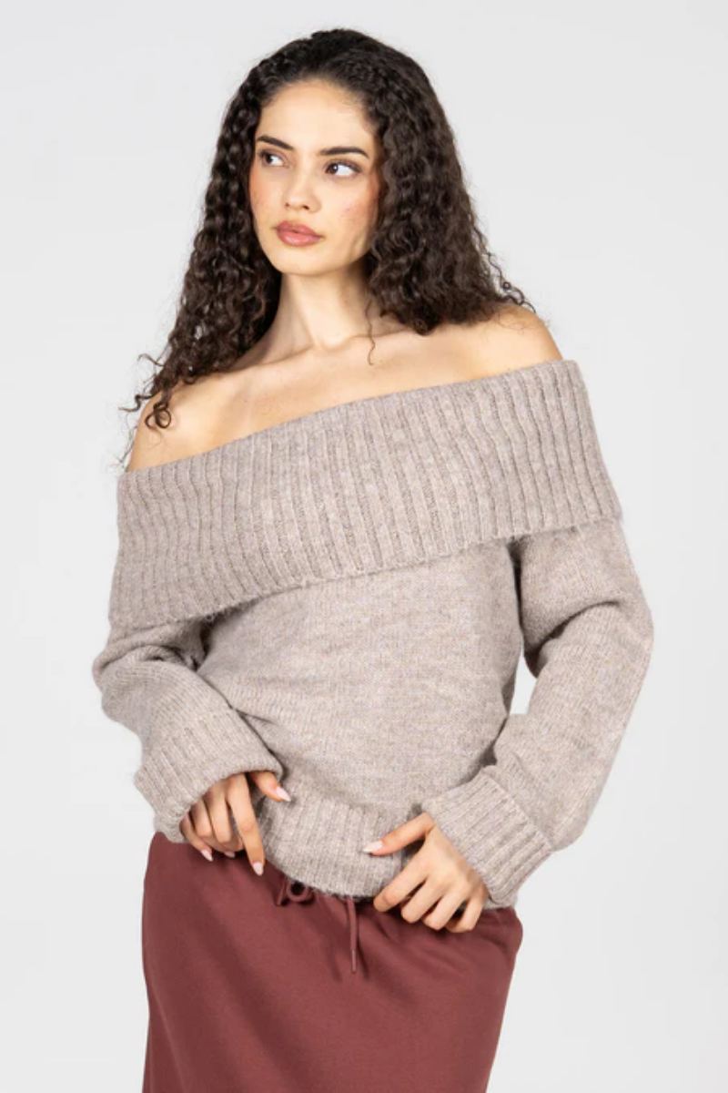 Off the Shoulder Sweater