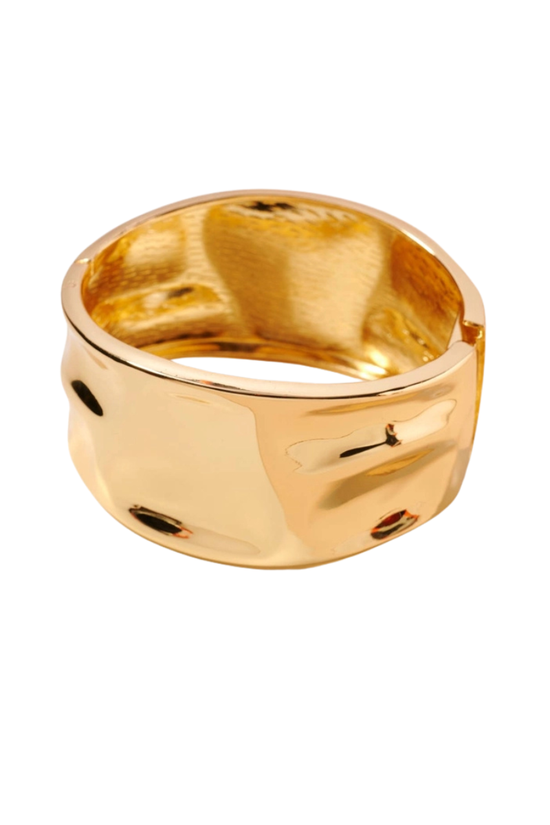 Wide Gold Cuff
