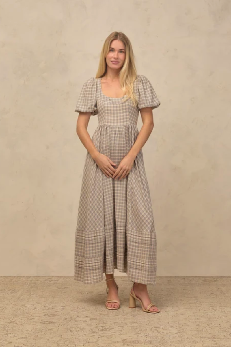Maggie Dress Fall Plaid