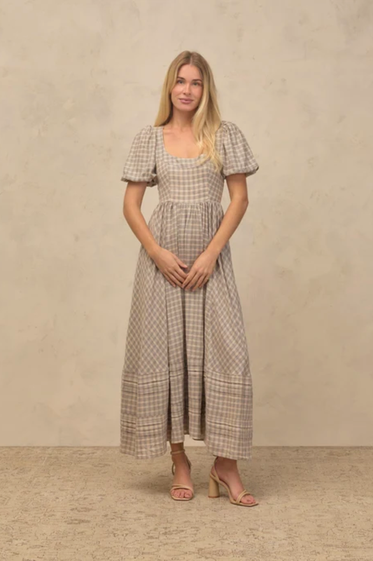 Maggie Dress Fall Plaid
