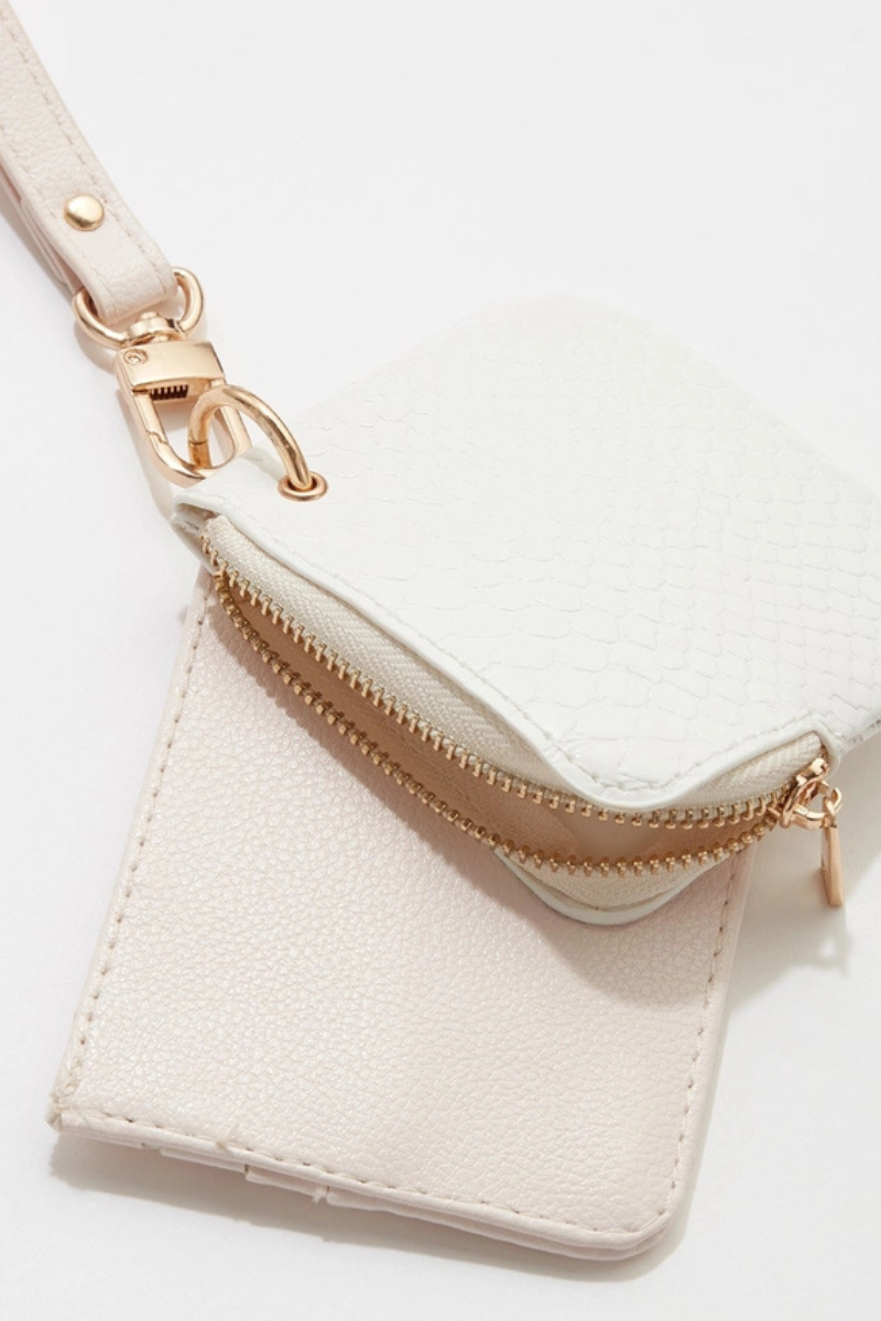 Snake Skin Wristlet