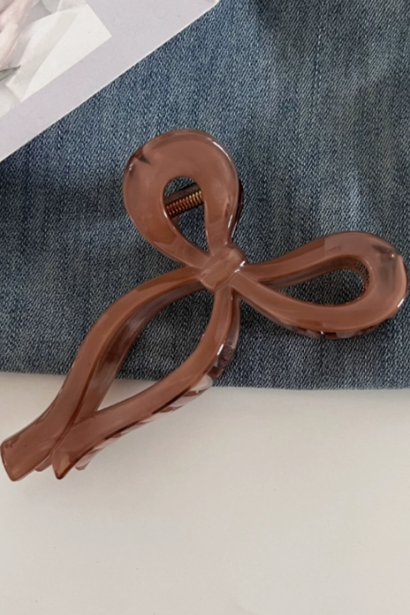 Jelly Bow Hair Clip