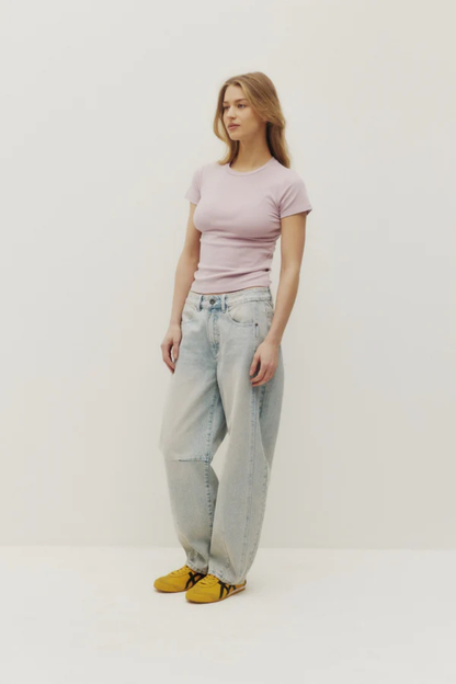 Jacquline Barrel Jeans