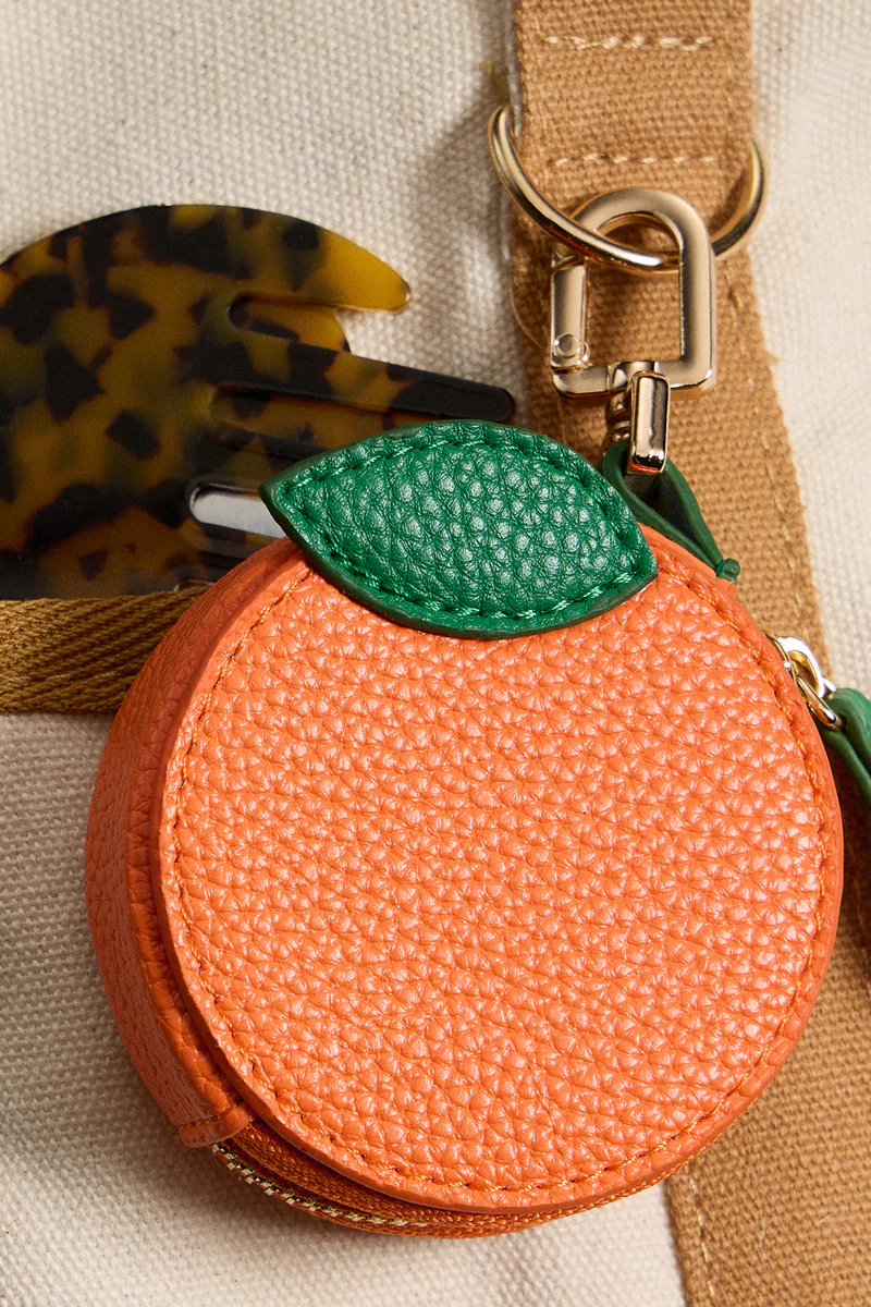Orange Bag Charm | Keychain