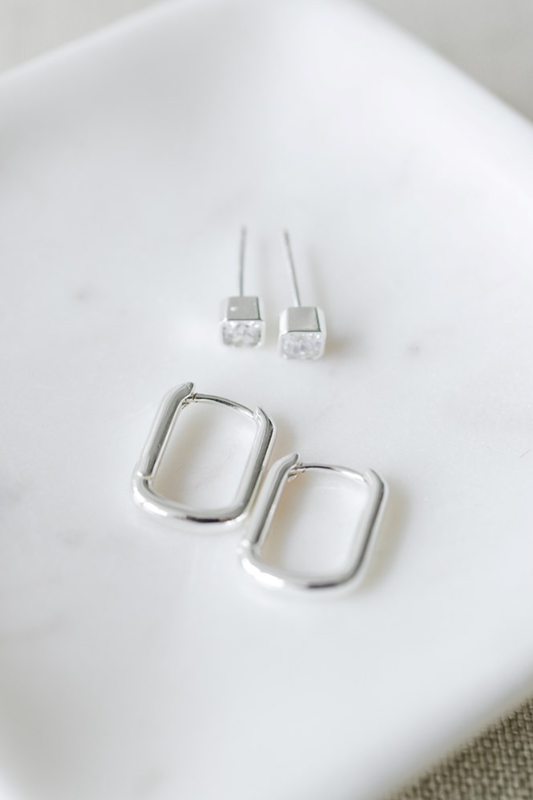 Square Duet Earrings