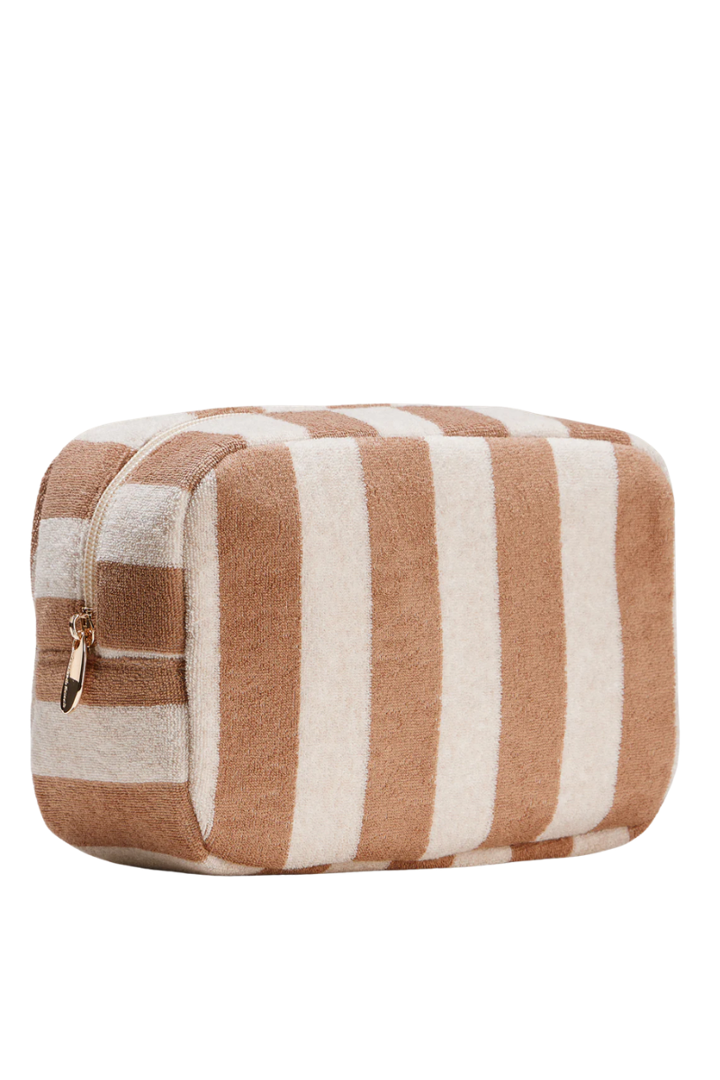 Terry Stripe Travel Bag