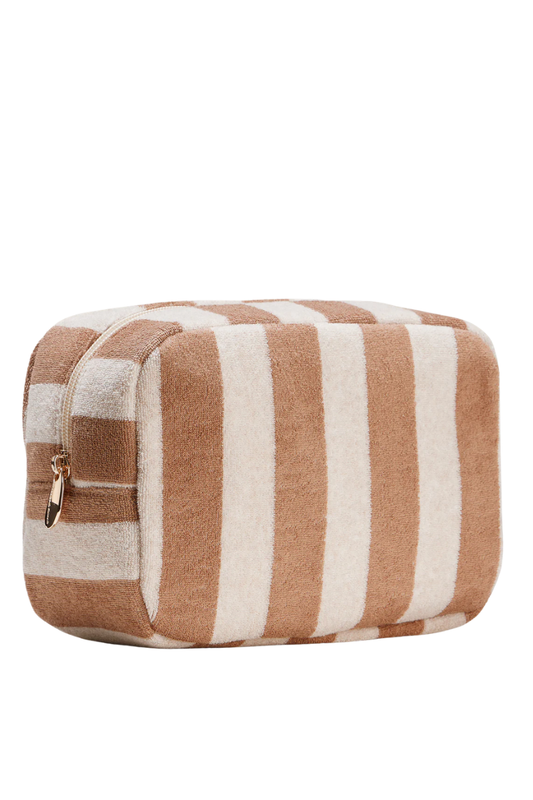 Terry Stripe Travel Bag