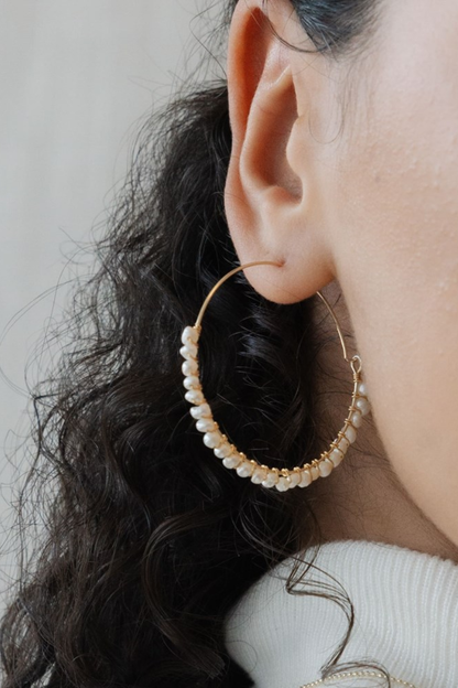 Lumi Hoop Earrings