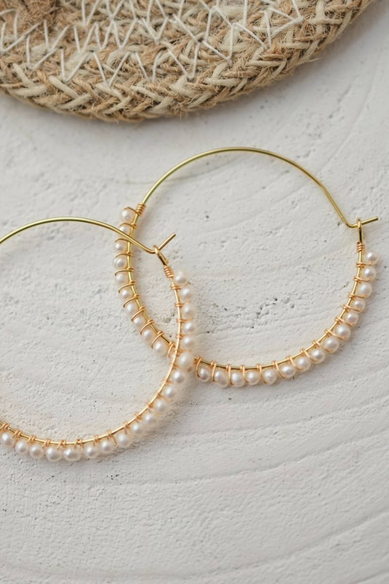 Lumi Hoop Earrings