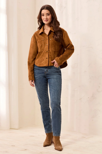 Hazelwood Faux Suede Shacket