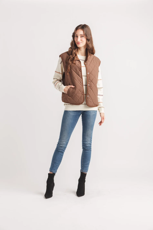 Quilted Barn Vest