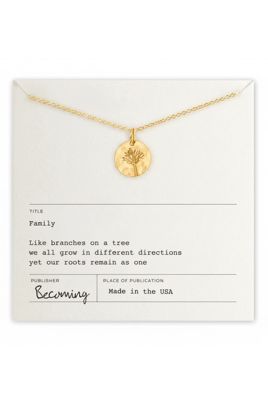 Family Tree Necklace