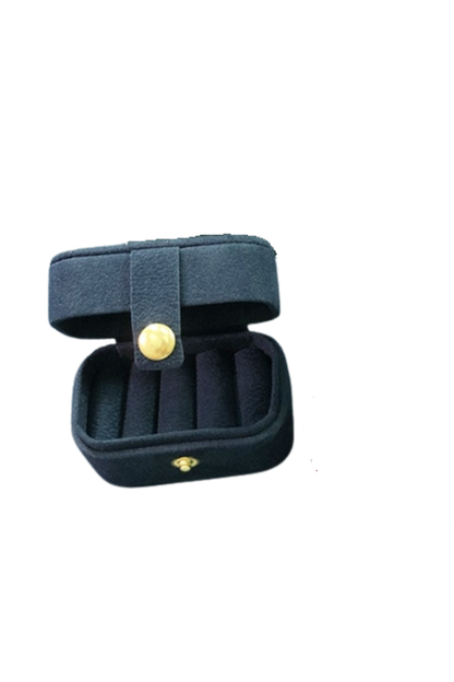 Navy Jewelry Case