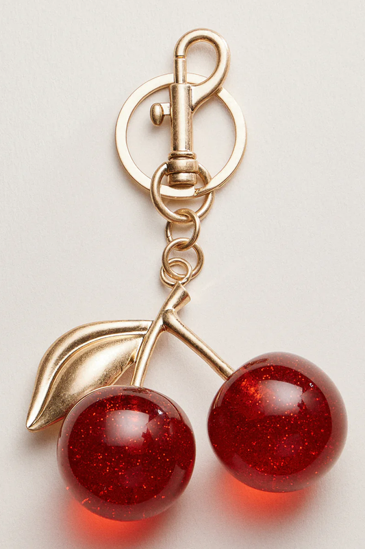 Cherry Bag Charm | Keychain