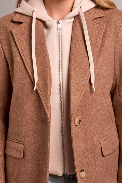 Removable Hooded Coat