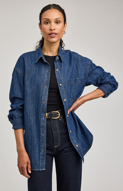Whitney Button Front Top